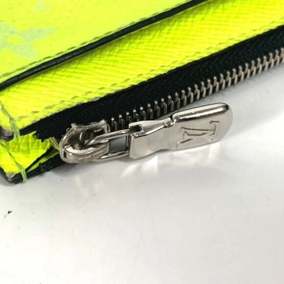 LOUIS VUITTON M30320 Taigalama Coin card holder Wallet Coin Case coin purse - Picture 5 of 13